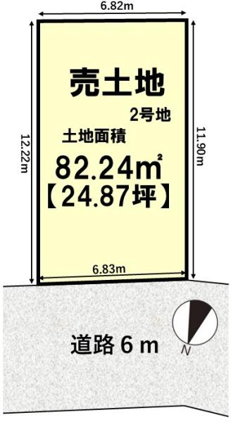 京都市山科区西野山射庭ノ上町の土地