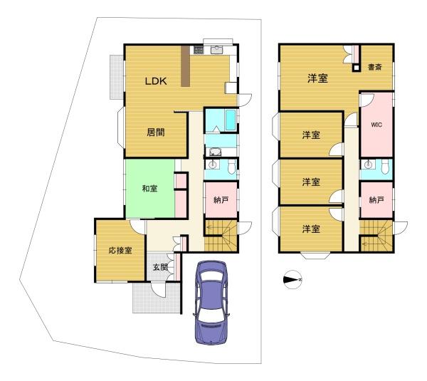 京都市西京区大枝南福西町３丁目の中古一戸建