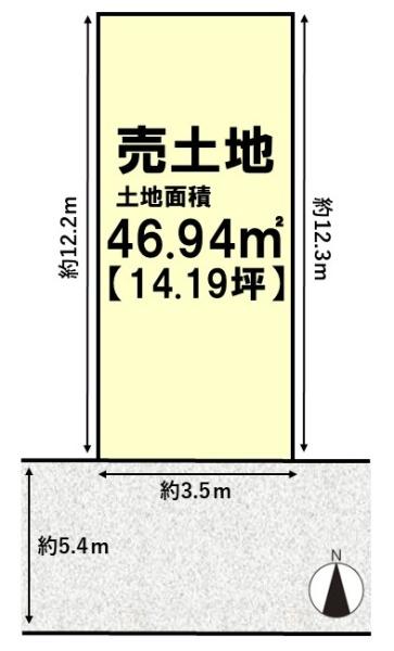 向日市寺戸町瓜生の売土地