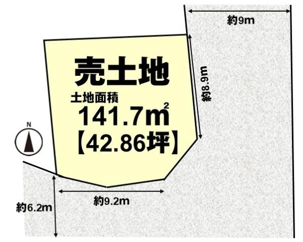 京都市西京区御陵峰ケ堂町２丁目の土地
