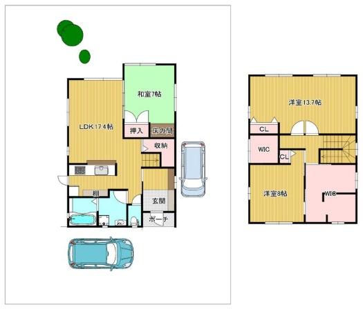 京都市西京区御陵峰ケ堂町２丁目の中古一戸建