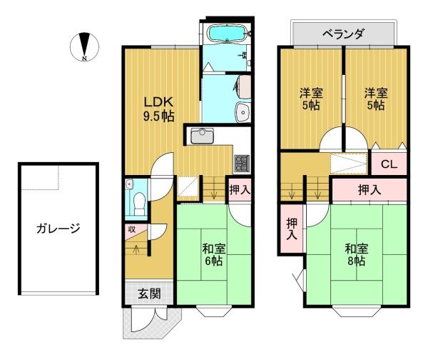 京都市左京区北白川仕伏町の中古一戸建
