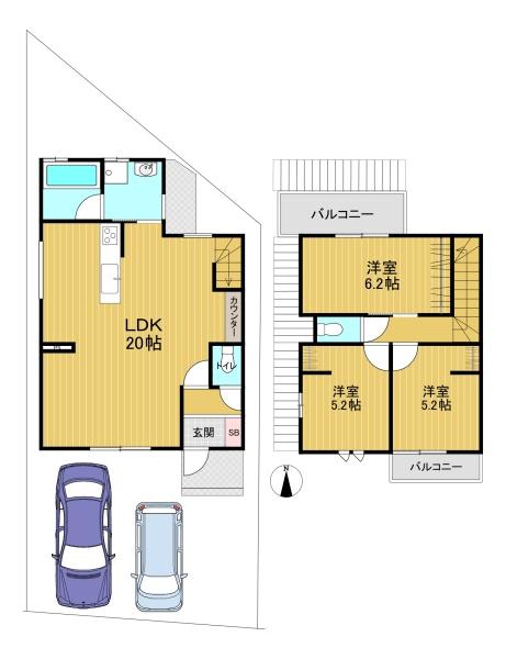 京都市西京区御陵内町の土地