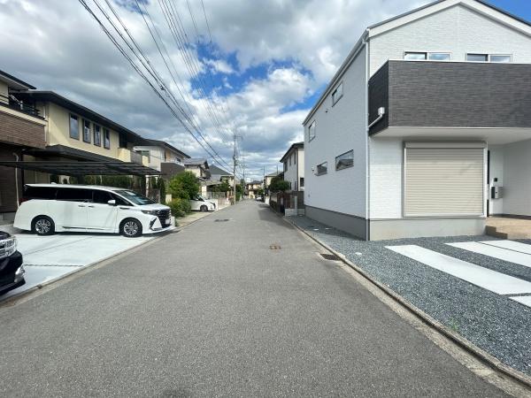 2期1号地(前面道路含む現地写真)
