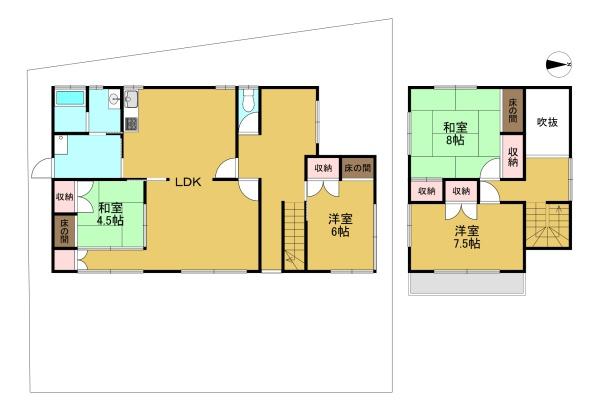 京都市西京区大枝西長町の中古一戸建