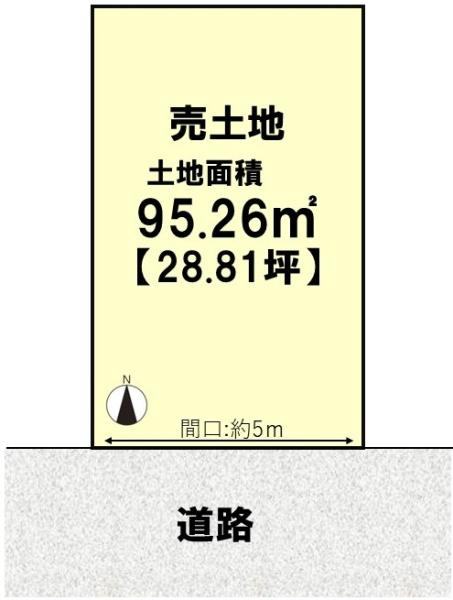 京都市西京区樫原五反田の売土地