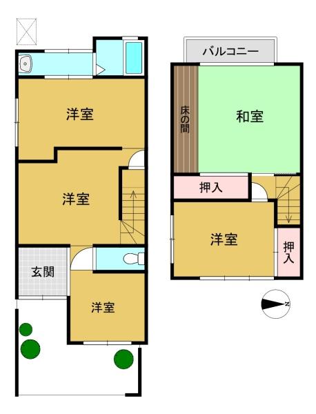 長岡京市長岡２丁目の中古一戸建て