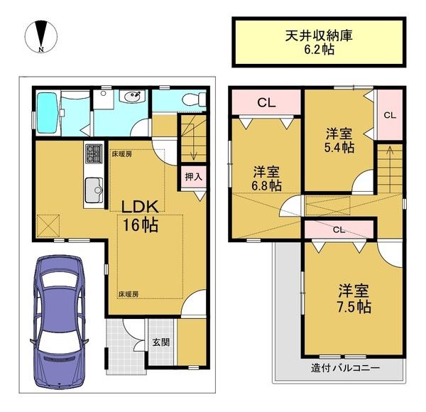 向日市鶏冠井町草田の中古一戸建