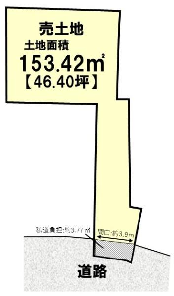 京都市西京区桂徳大寺町の売土地