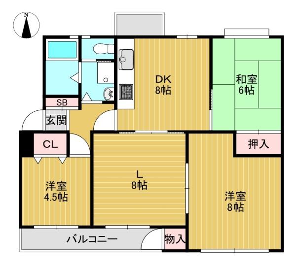 長岡天神ハイツ３号棟
