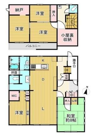 京都市西京区大原野西境谷町４丁目の中古一戸建