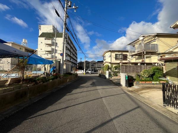 京都市伏見区淀樋爪町の土地(前面道路含む現地写真)