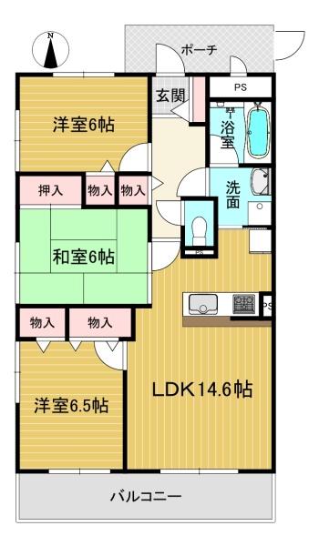グランド日光ハイツ西向日