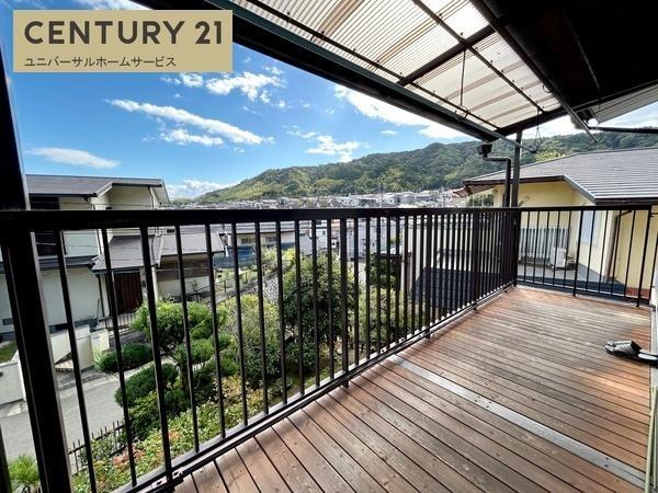 長岡京市高台1丁目の中古一戸建て(現地からの眺望)