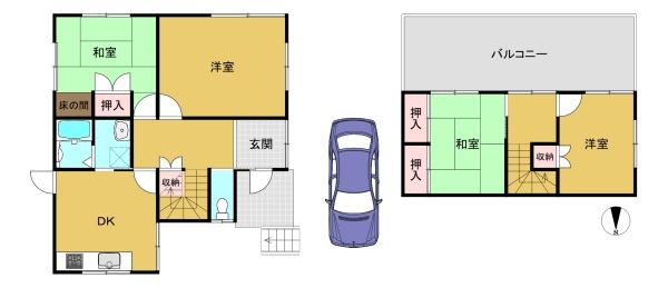 長岡京市高台３丁目の中古一戸建