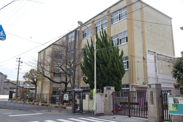 京都市西京区下津林佃の土地(京都市立川岡小学校)