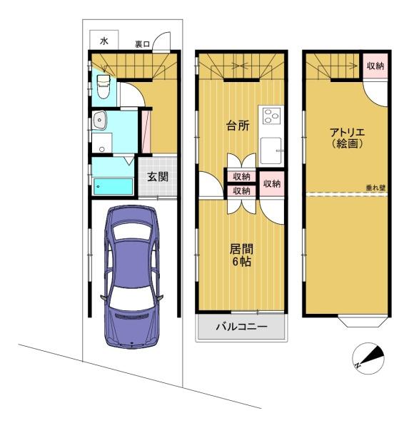 京都市西京区大枝沓掛町の中古一戸建