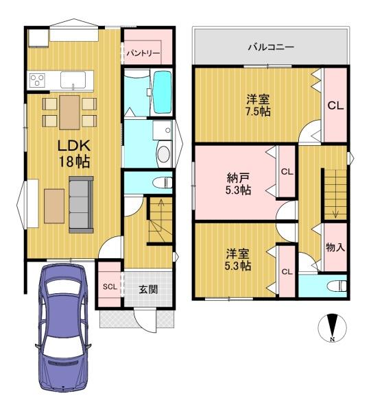 長岡京市天神５丁目の土地