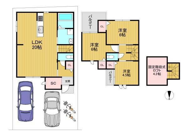 京都市西京区樫原平田町の売土地
