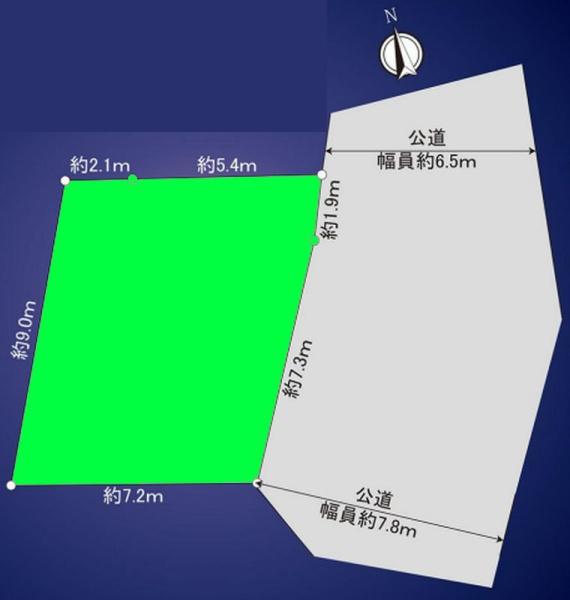 座間市四ツ谷の売土地