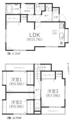 海老名市大谷北４丁目の中古一戸建て