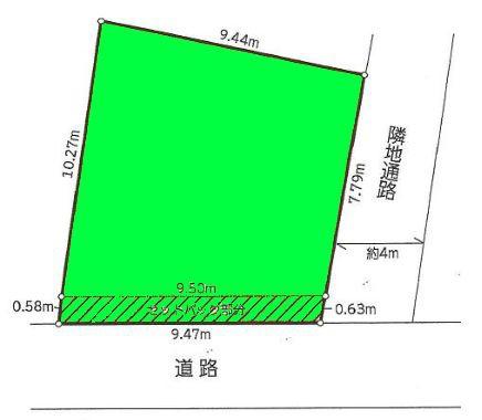 海老名市大谷北３丁目の土地