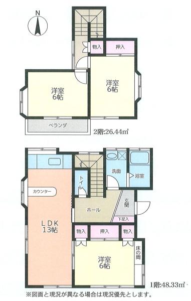 綾瀬市小園の中古一戸建