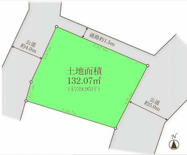 綾瀬市寺尾北４丁目の売土地
