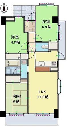 グリーンヒルズひばりが丘　2階