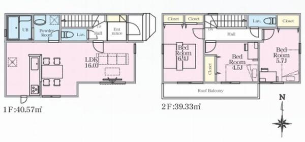 厚木市妻田南２丁目の新築一戸建