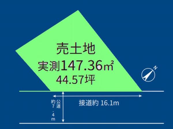 座間市座間２丁目の売土地