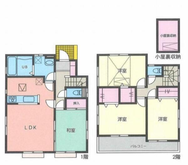 海老名市杉久保北５丁目の中古一戸建