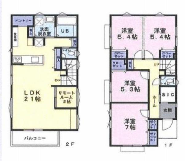 海老名市上今泉４丁目の新築一戸建