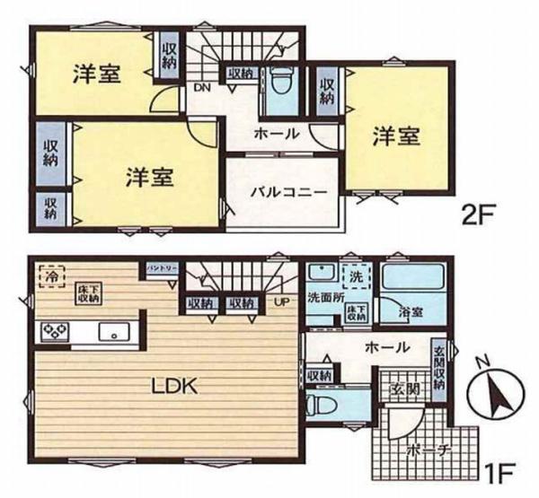 座間市西栗原１丁目の新築一戸建
