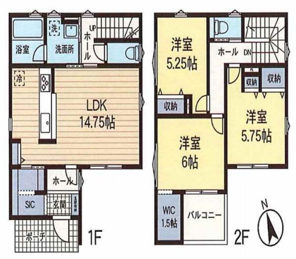 座間市西栗原１丁目の新築一戸建