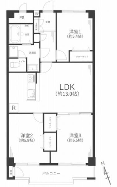 東建座間ハイツ１号棟