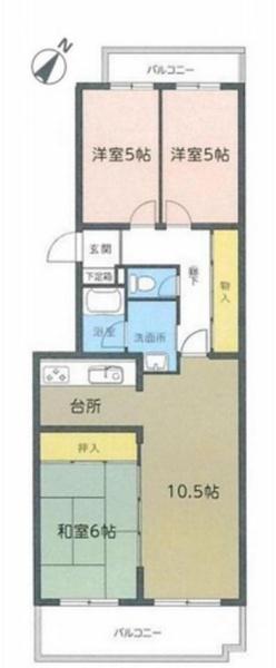 相武台グリーンパーク弐街区　６号棟
