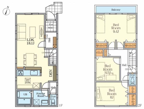 綾瀬市大上３丁目の新築一戸建