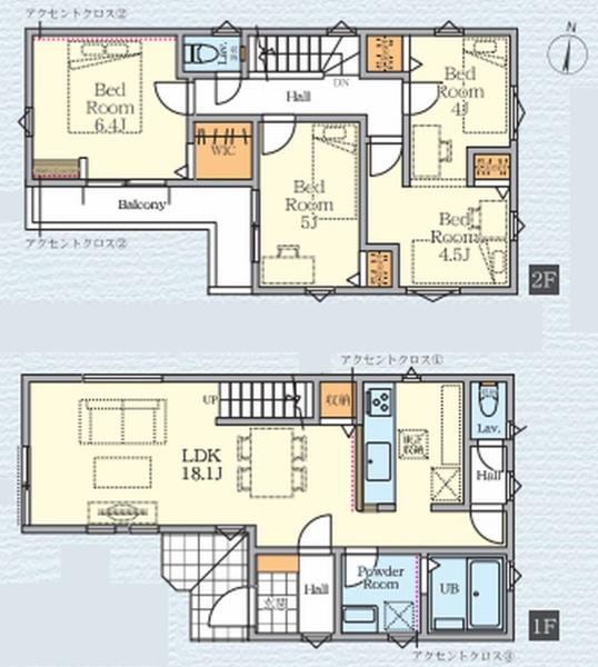 座間市入谷西３丁目の新築一戸建