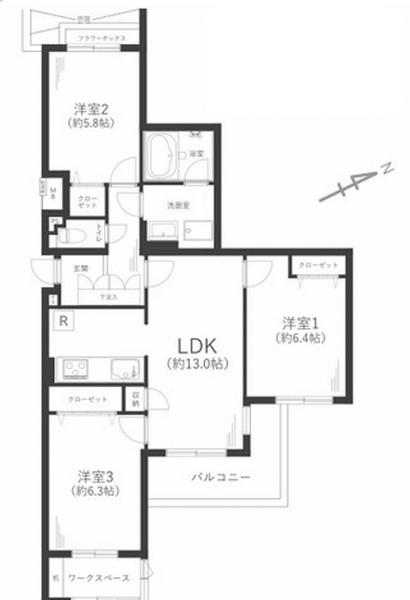 本厚木リバーサイドマンション参番館