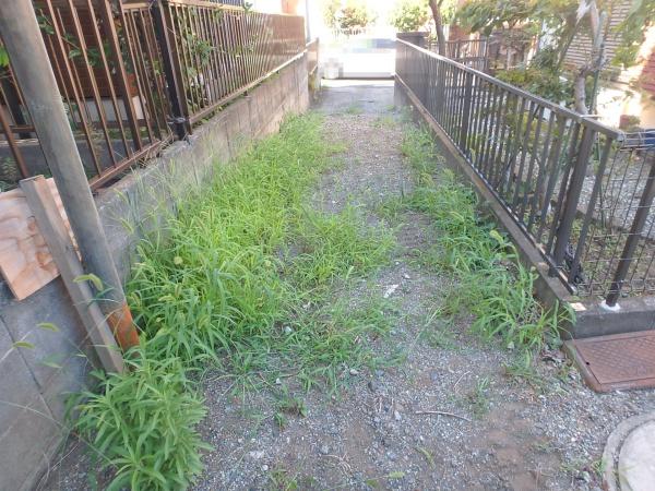 綾瀬市寺尾南2丁目の土地(現地土地写真)