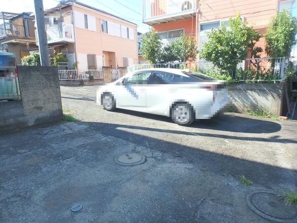 綾瀬市寺尾南2丁目の土地(前面道路含む現地写真)