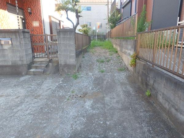 綾瀬市寺尾南2丁目の土地(現地土地写真)