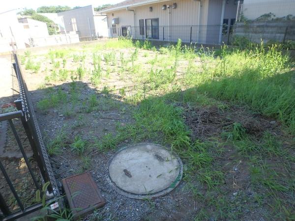 綾瀬市寺尾南2丁目の土地(現地土地写真)