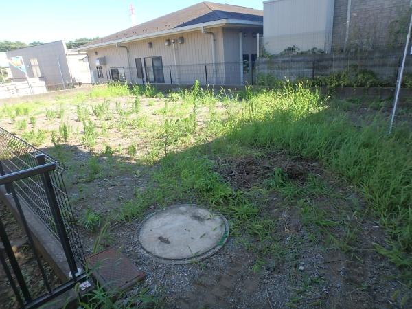 綾瀬市寺尾南2丁目の土地(現地土地写真)