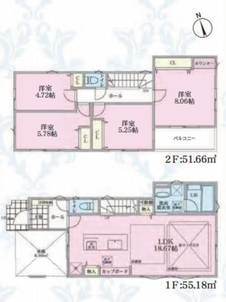 座間市相武台３丁目の新築一戸建