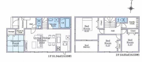 座間市入谷東４丁目の新築一戸建