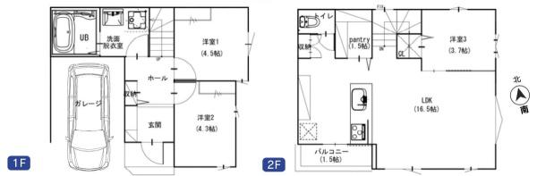 綾瀬市深谷南４丁目の新築一戸建