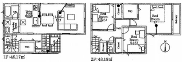 座間市座間１丁目の新築一戸建