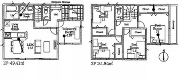 座間市座間１丁目の新築一戸建